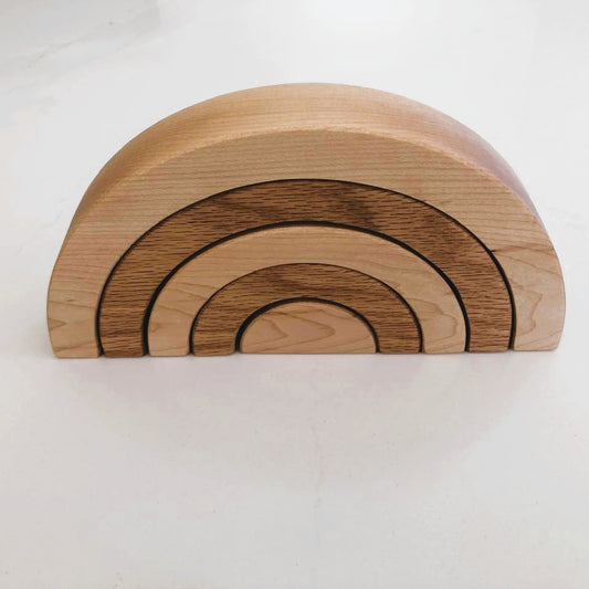 5 Pc. Maple and Oak Rainbows