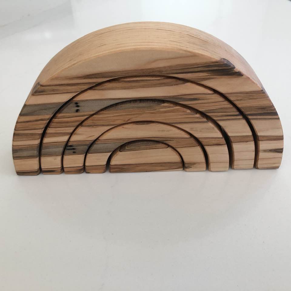 5 pc. Ambrosia Maple Rainbow