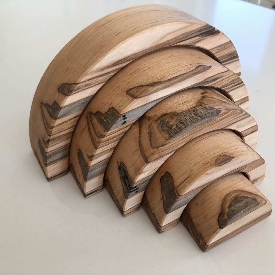 5 pc. Ambrosia Maple Rainbow