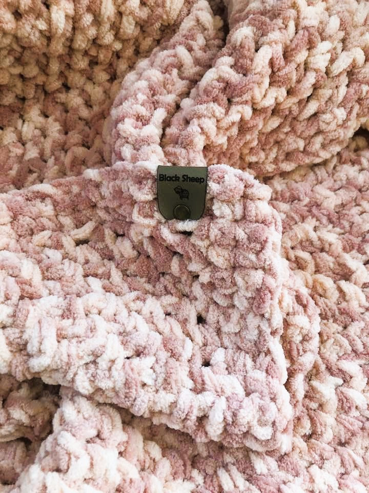 Baby Blanket in Pink Quartz
