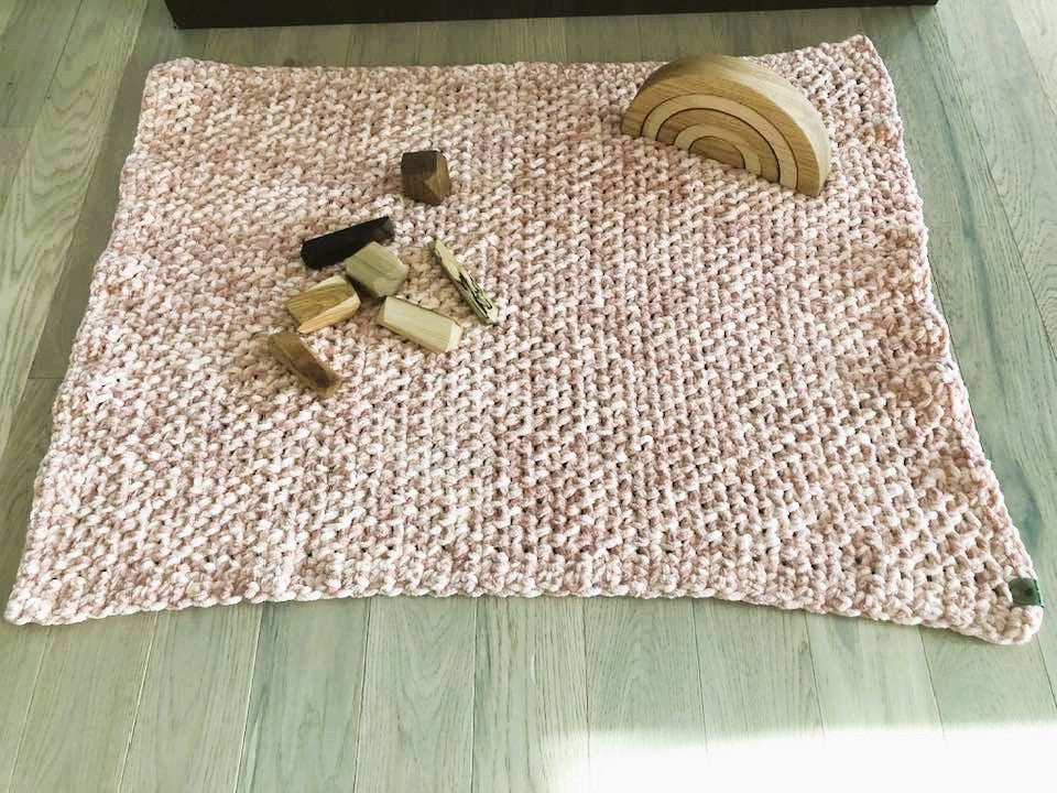 Baby Blanket in Pink Quartz
