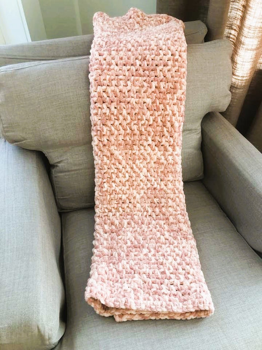 Baby Blanket in Pink Quartz