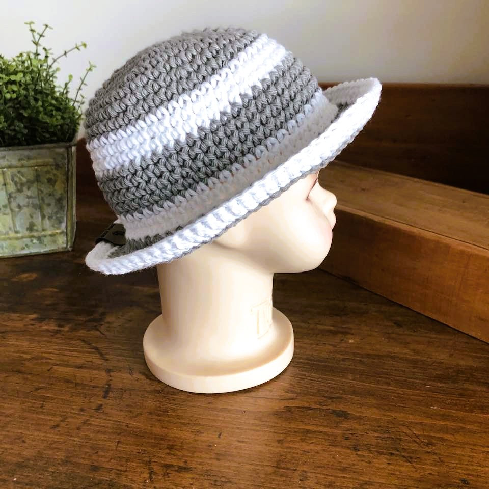 Baby and Toddler Striped Cotton Sun Hats