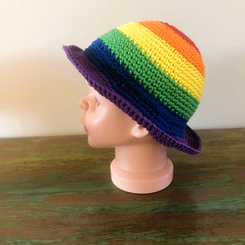 Rainbow Sun Hats - PRIDE MONTH SALE!