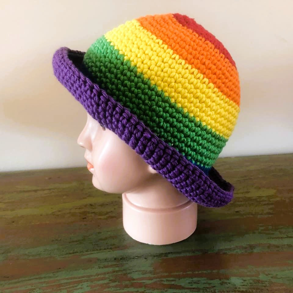 Rainbow Sun Hats - PRIDE MONTH SALE!