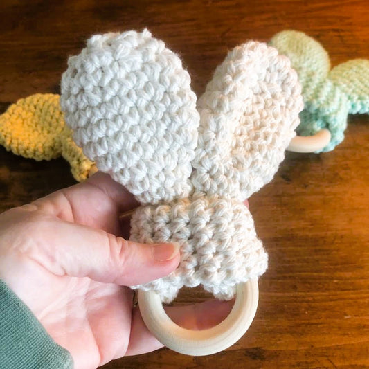 Bunny Ears Sensory Teether