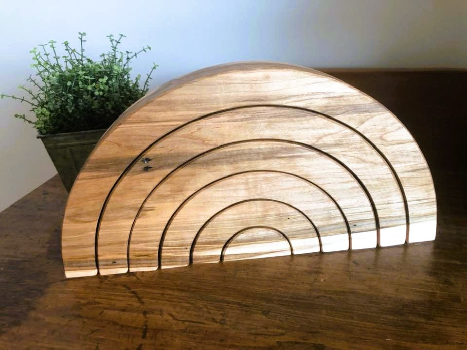JUMBO Gemmed Rainbow - Ambrosia Maple - PRIDE MONTH SALE!