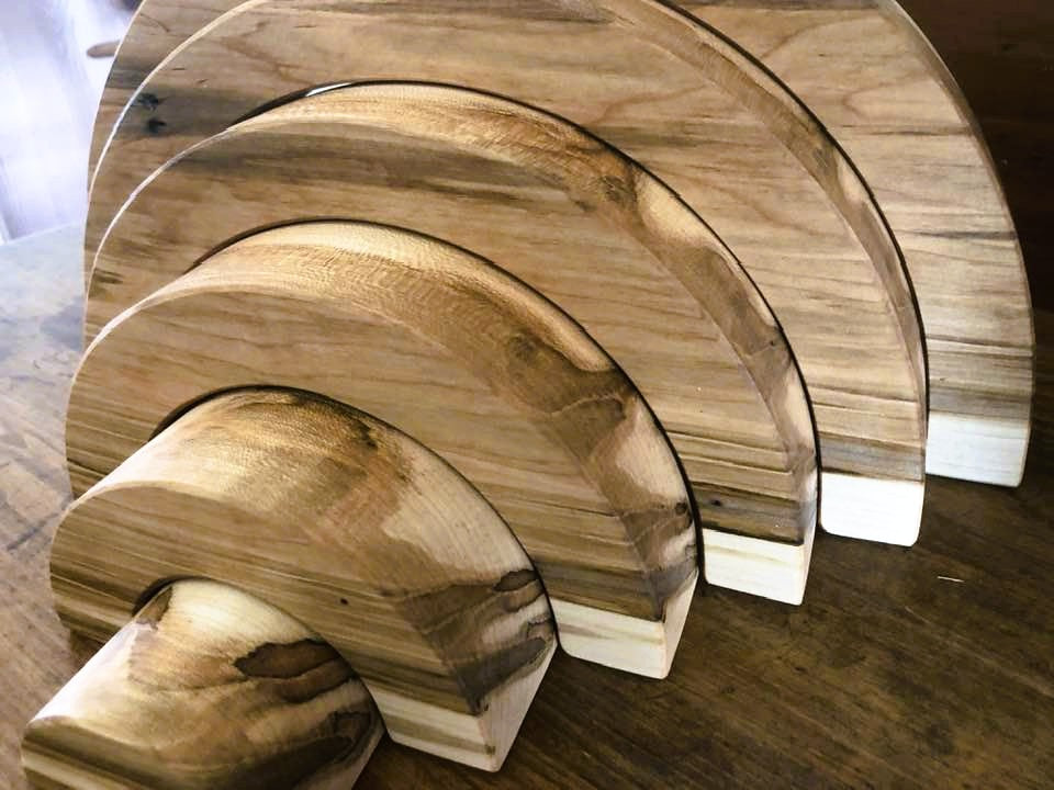 JUMBO Gemmed Rainbow - Ambrosia Maple - PRIDE MONTH SALE!