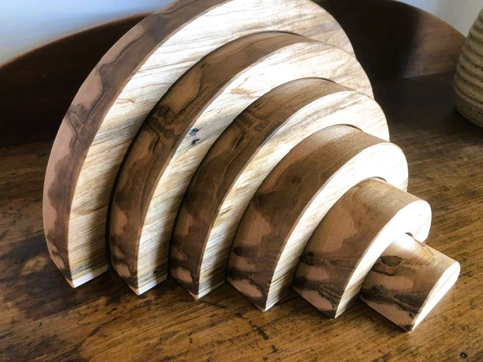 JUMBO Gemmed Rainbow - Ambrosia Maple - PRIDE MONTH SALE!