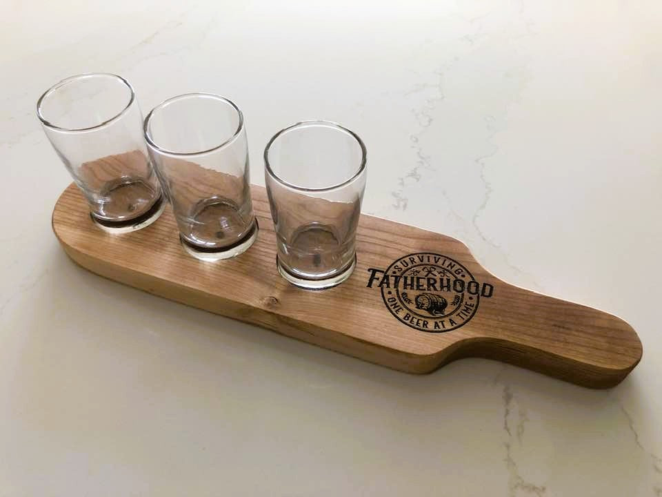 Beer Flights - Cherry - 3 glasses