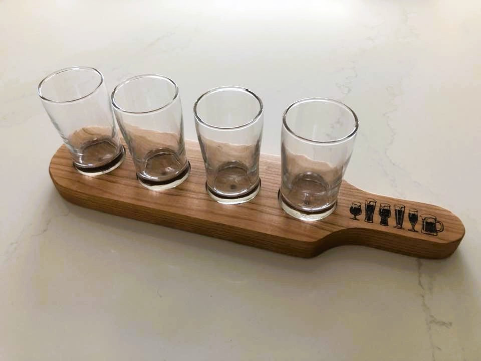 Beer Flight - Cherry - 4 glasses