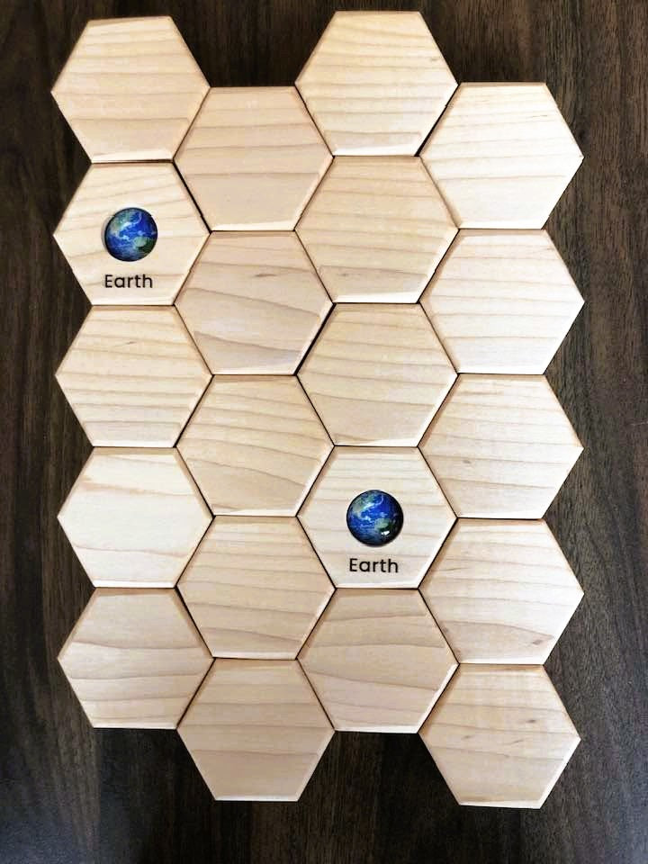 Hexagon Memory Set - SPACE!
