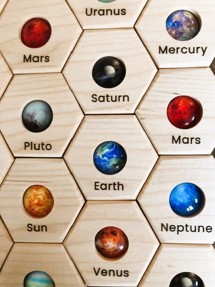Hexagon Memory Set - SPACE!