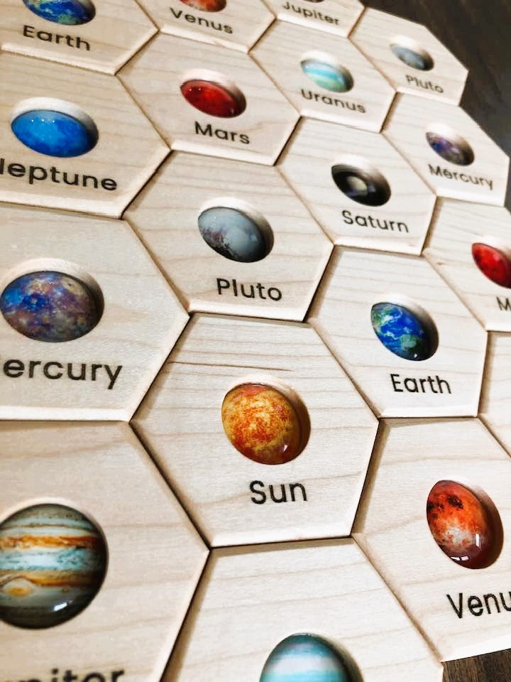 Hexagon Memory Set - SPACE!
