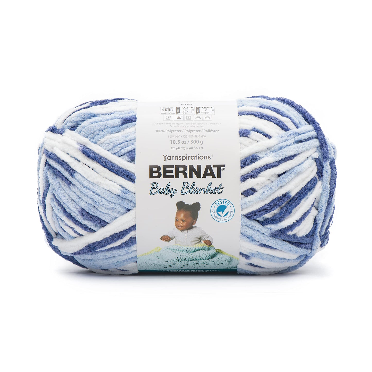 Baby Blanket in Blue Dreams