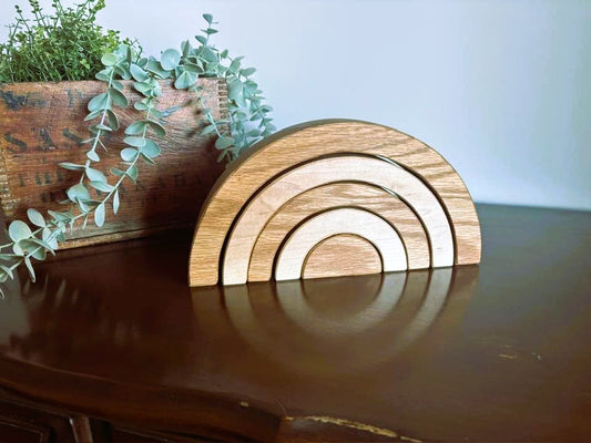 5 Pc. Maple and Oak Rainbows