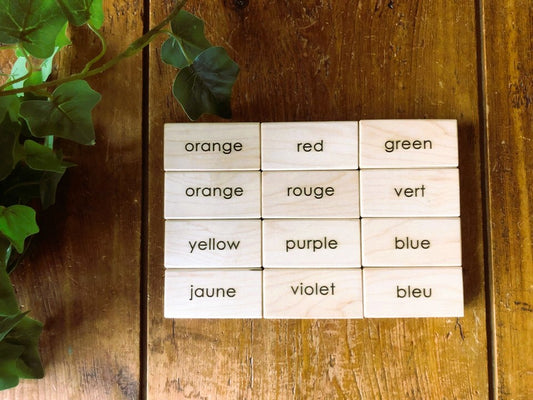 Gem Blocks - Bilingual - 12 pc. NEW