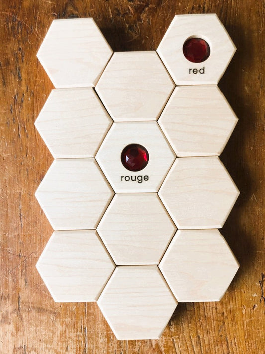 Hexagons - Bilingual Colour Set - NEW