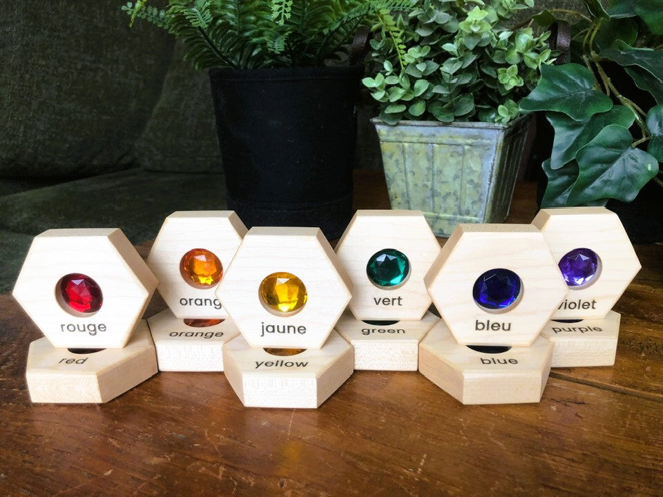 Hexagons - Bilingual Colour Set - NEW