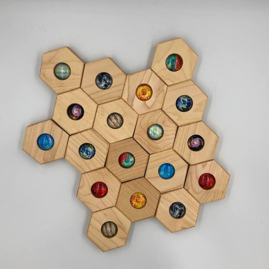 Hexagon - Space Memory Set - 18 pc.