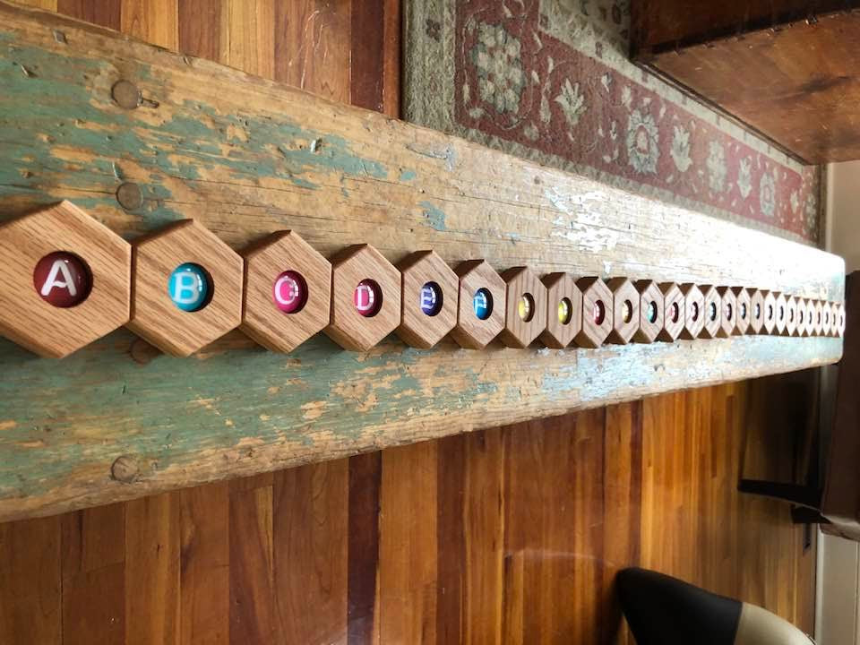 Hexagon Blocks - Alphabet - 26 pc. Set