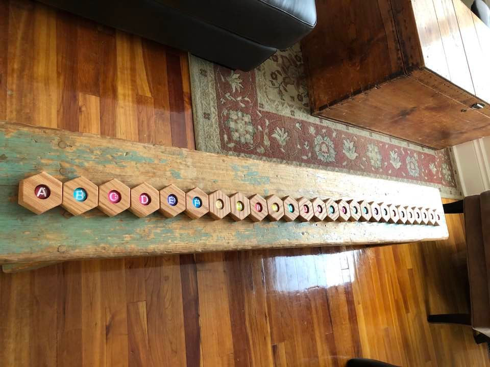 Hexagon Blocks - Alphabet - 26 pc. Set