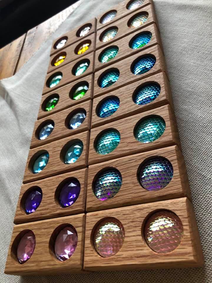Gem Blocks - Dragon & Gems - 16 pc. Set