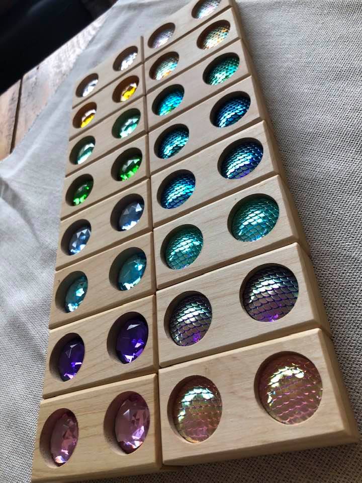 Gem Blocks - Dragon & Gems - 16 pc. Set